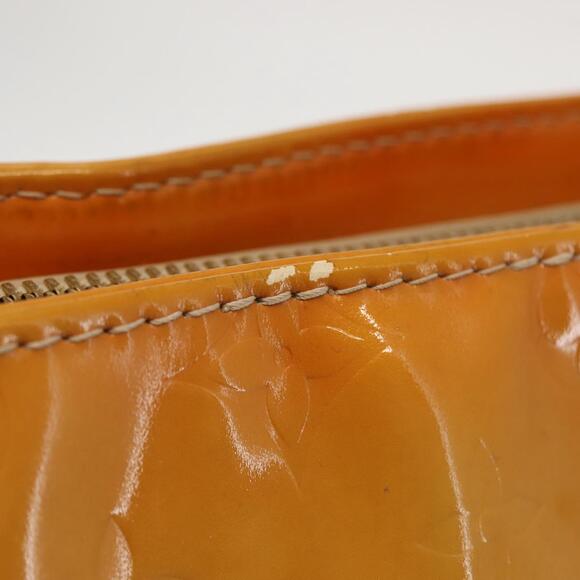 LOUIS VUITTON Monogram Vernis Houston Hand Bag Beige M91004 - Picture 7 of 12